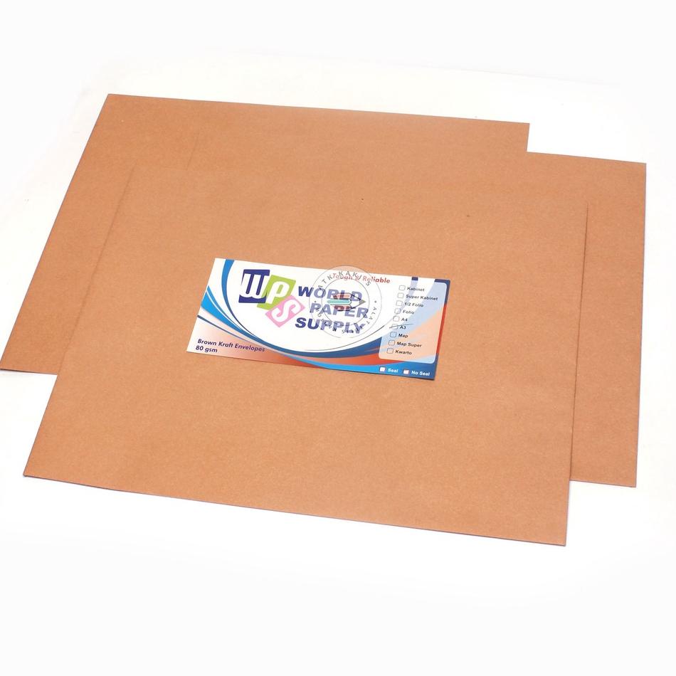

Wps - Amplop Coklat Polos Ukuran A3 - Pa