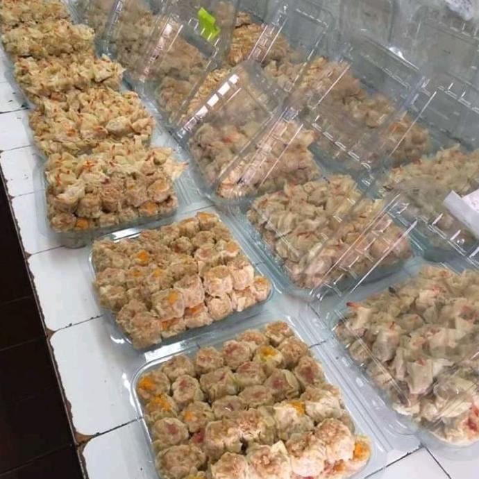 

Ready Dimsum Halal Isi 50 pcs | Mix Topping | Sudah Termasuk Saos