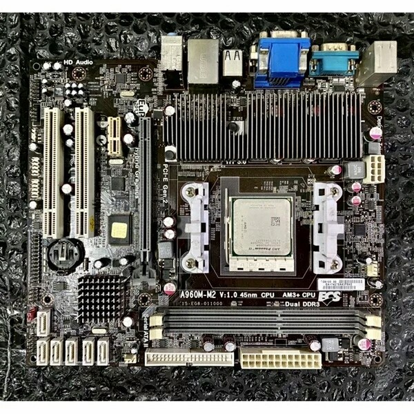 MOTHERBOARD ECS AM3+ A960M-M2 DDR3 / MOBO AMD AM3+