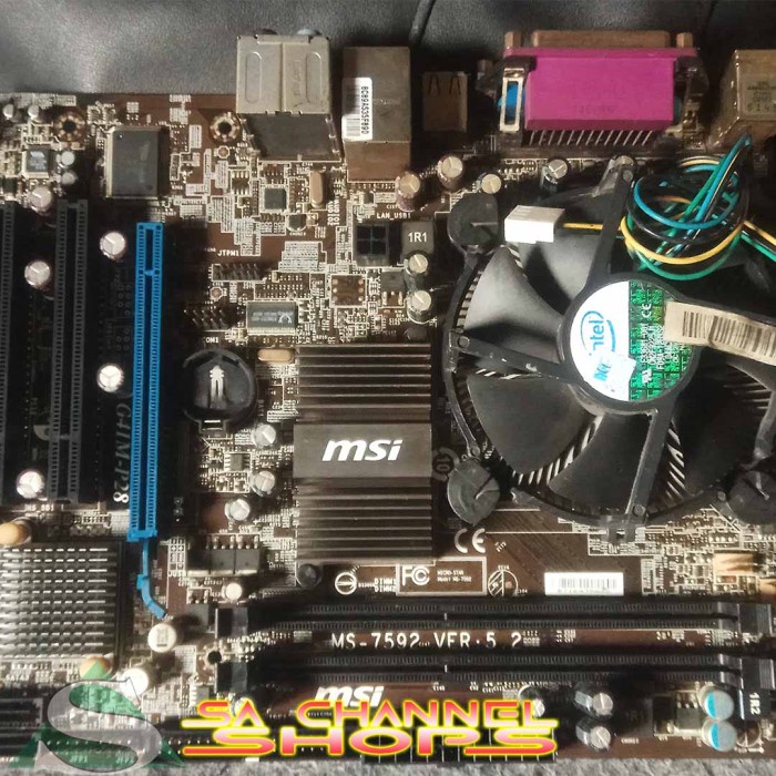 MOBO MINUS G41 MOTHERBOARD MSI MS-7592 VERSI 5.2 SOKET LGA 775