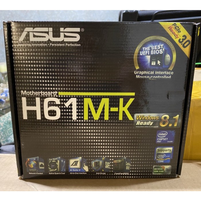 MOBO / MAINBOARD / MOTHERBOARD ASUS H61 MK LGA 1155