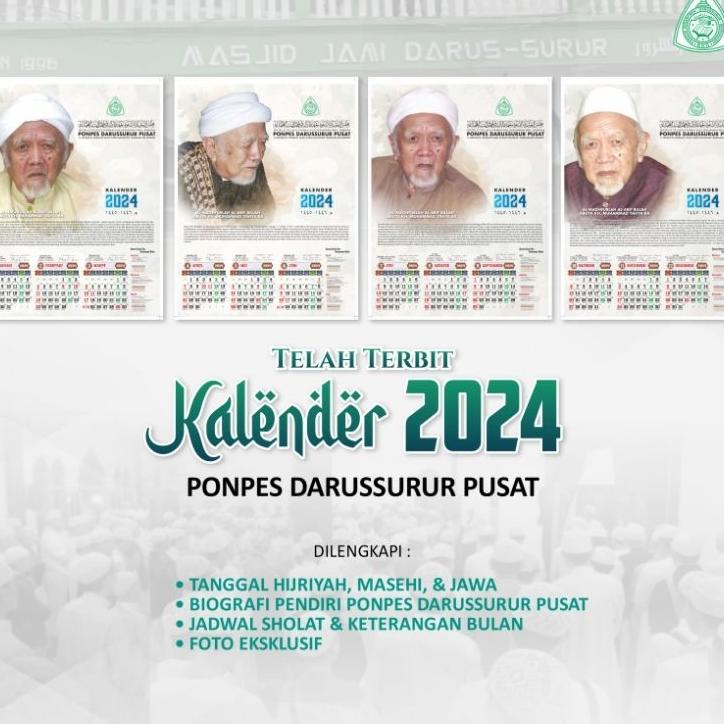 

Kalender Ponpes Darussurur Tahun 2024 | Kalender | Kalender 2024