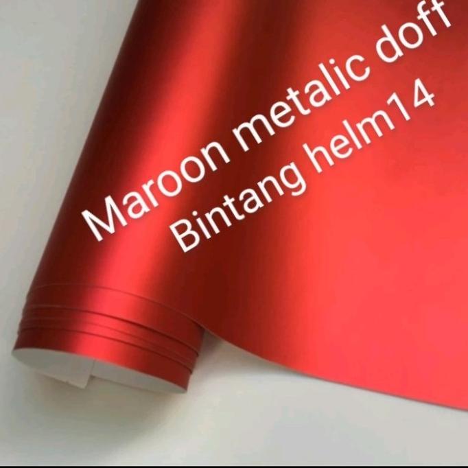PROMO SCOTLITE MOTOR SKOTLET MERAH METALIC DOFF HARGA SPESIAL