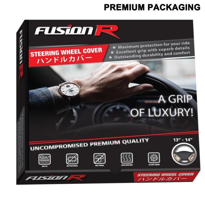 Cover Stir Mobil / Sarung Stir FUSION R Classic Signature UNIVERSAL