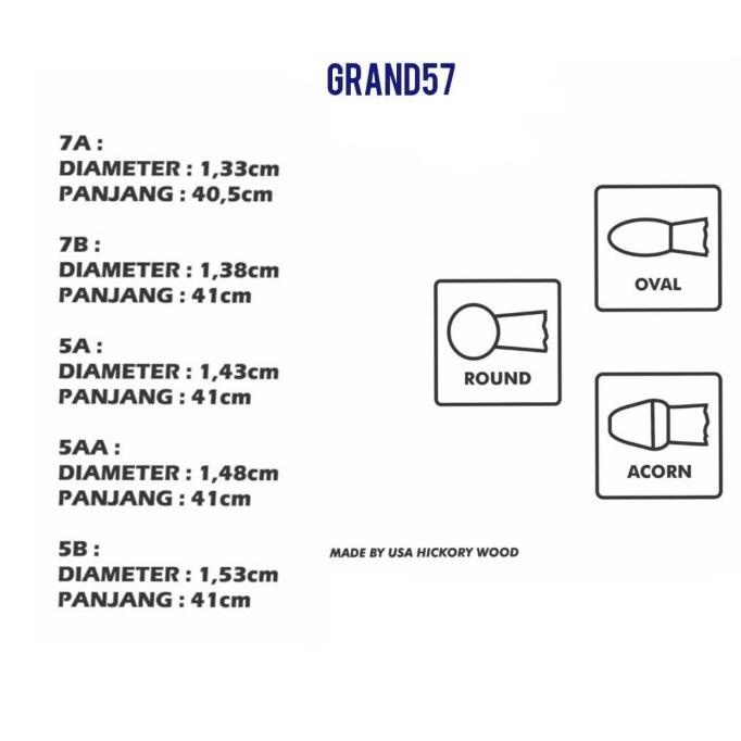 Sale - Stick Drum Heartbeat 5B Red Stik Drum Red Stick5B Hickory