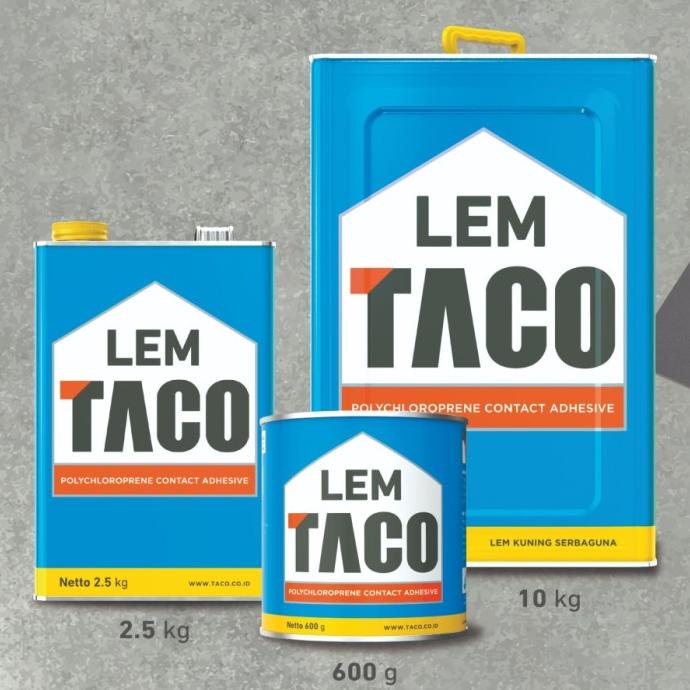 Lem Kuning Taco 2,5 Kg / Taco Lem / Jual Lem Taco Bekasi Termurah