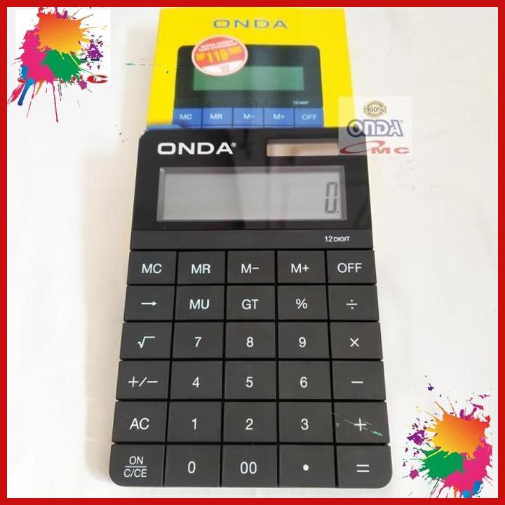 

KALKULATOR CALCULATOR 12 DIGIT DUAL POWER BATTRAY CASIO ONDA [OMC]