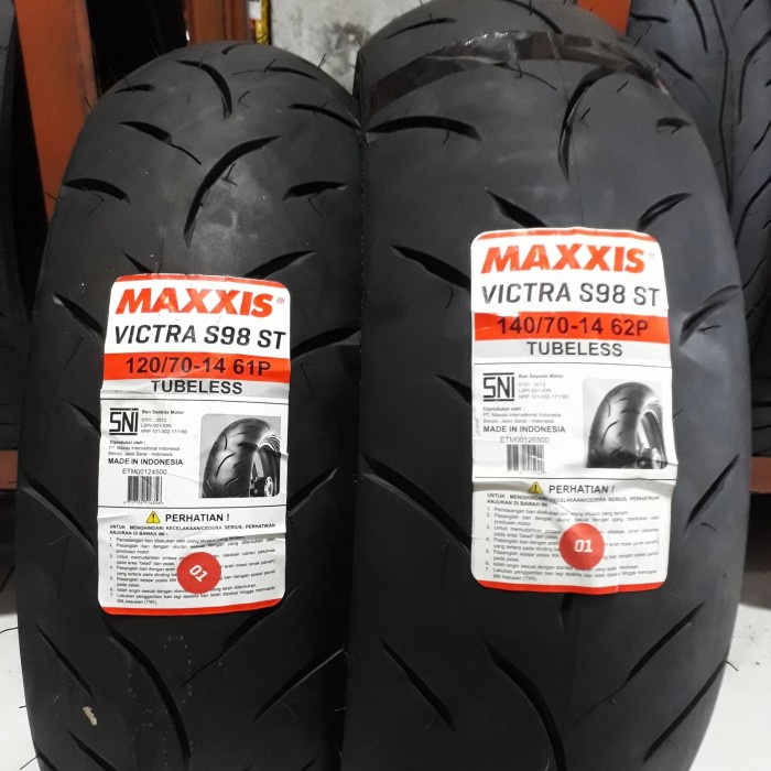 NEW BAN AEROX MAXXIS 120/70-14 & 140/70-14 ORIGINAL TERBARU