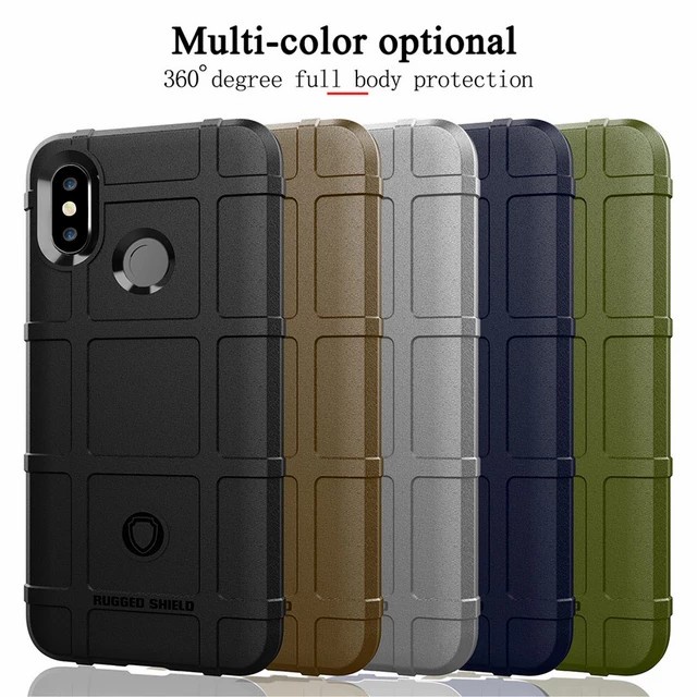 Case Xiaomi Mi 8 Mi8 Case Rugged Shield Armor Softcase Casing Ready