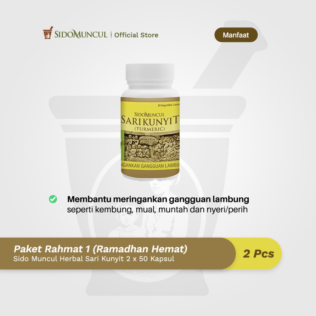 Paket Rahmat 1 (Ramadhan Hemat) - 2 Botol Sari Kunyit