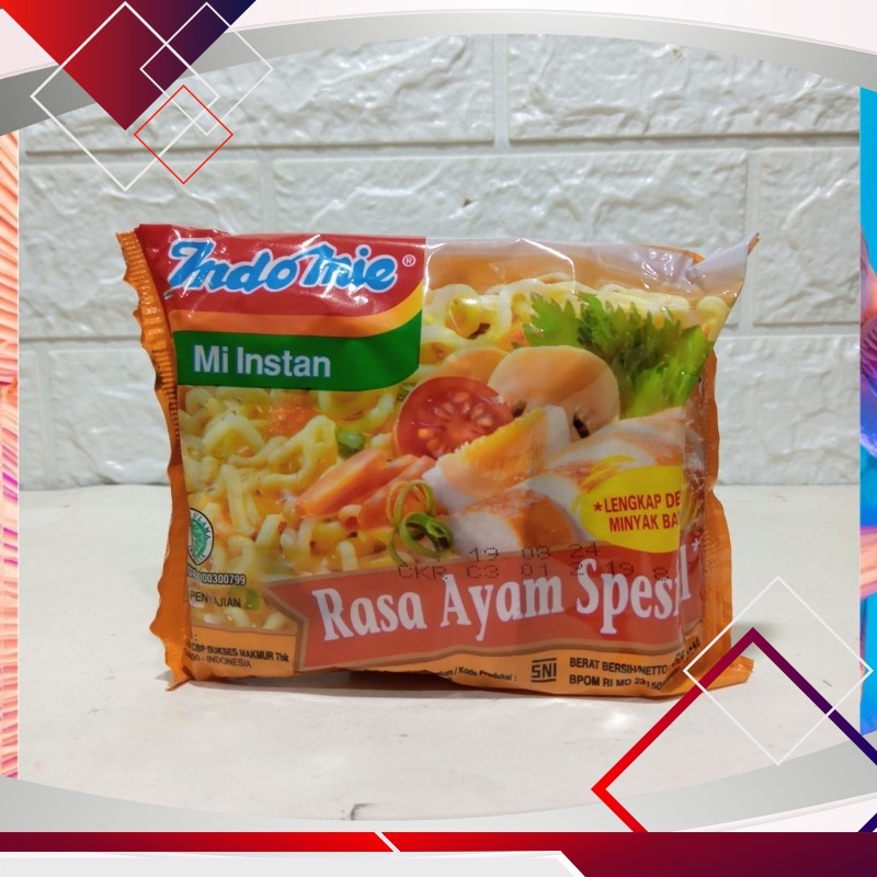 

Indomie Rasa Ayam Spesial 68gr .