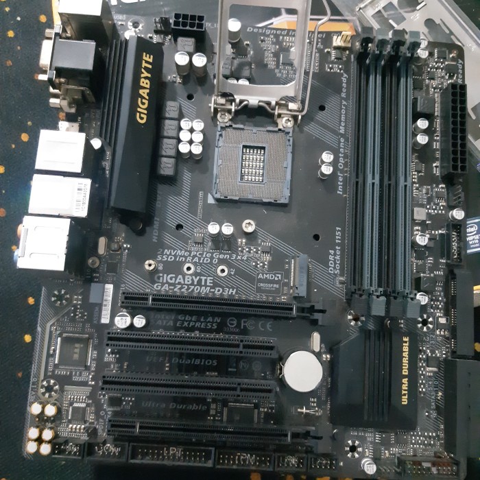 mobo gigabyte Z GA-Z270M-DH3