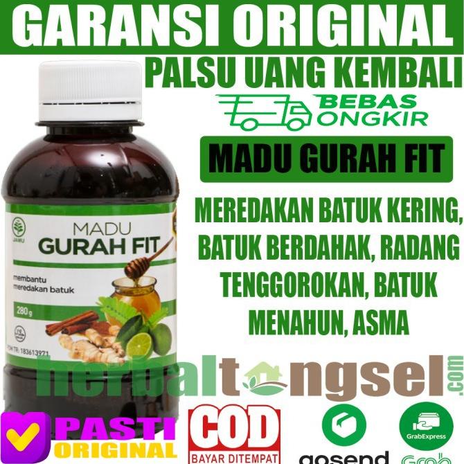 

Madu Gurah fit Asli Madu Herbal Batuk Gurah Fit Original Garansi