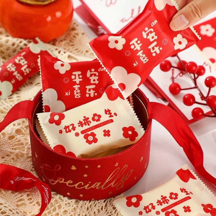 

------] PLASTIK SEALER COOKIES NOUGAT/PACKAGING SINCIA 2024 DRAGON YEAR PS-CNY