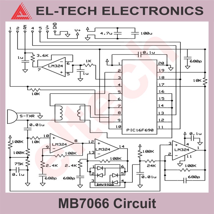 MB7066 7066MaxSonar Ultrasonic Range Finder Distance Sensor Ukur Jarak