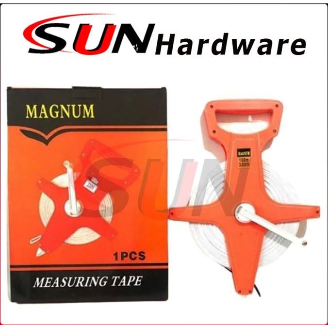 *****] meteran 100 Meter | Meteran Roll 100 Meter | Meteran Tancap Tanah