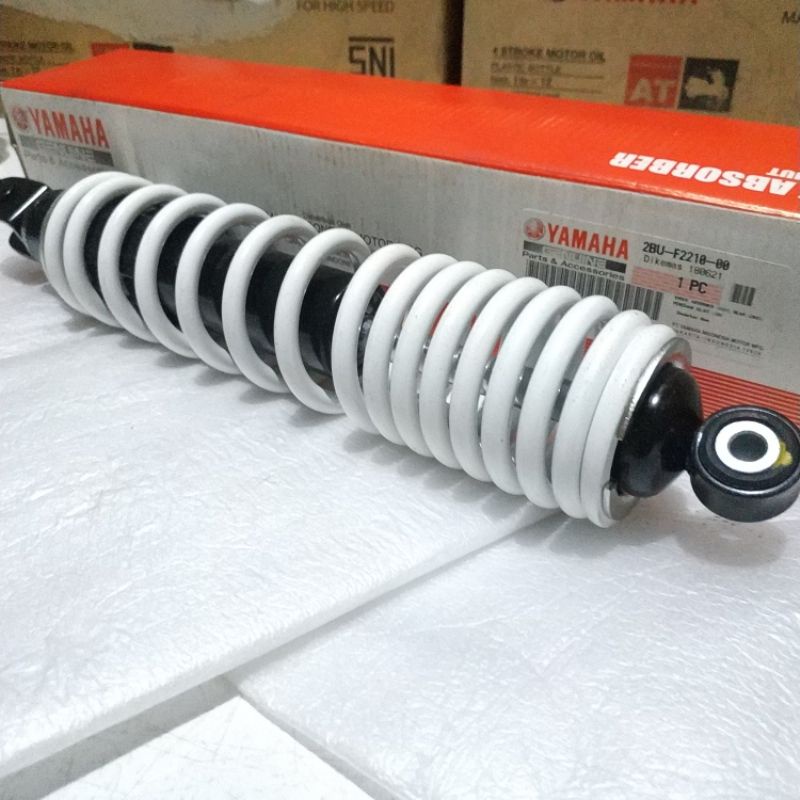 SHOCK ABSORBER SHOCKBREAKER PUTIH YAMAHA XRIDE ORIGINAL 2BU-F2210-00
