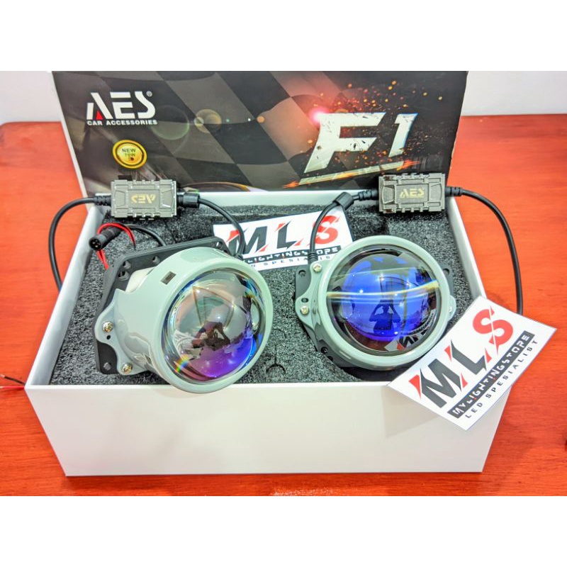 PROJECTOR BI-LENS  AES F1 3 INCH BLUEFIRM DUAL CHIP LED 70 WAT