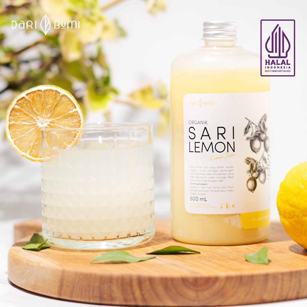 

Ready Dari Bumi Sari Lemon 500 Ml Minuman Diet Alami Halal Premium Pure Original