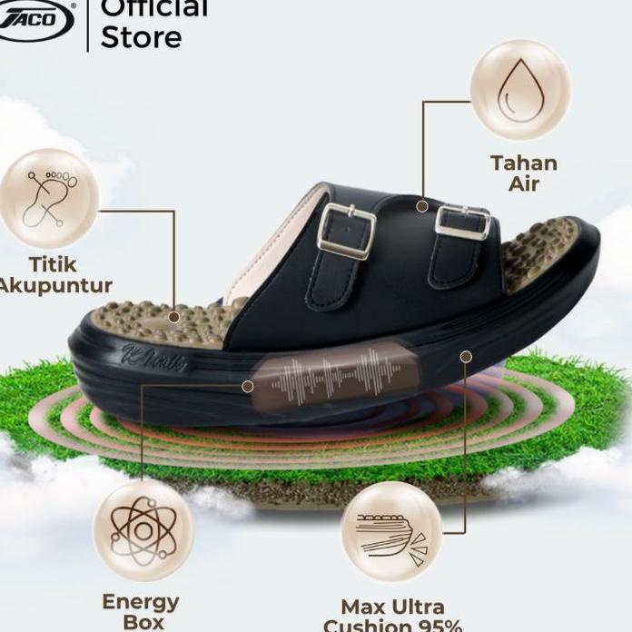 K-Walk Energy Sandal Terapi Kesehatan Sandal Refleksi Sandal