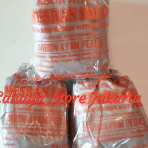 

Abon Ayam Pedas Mesran Solo