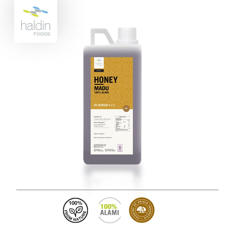 

Ready haldinfoods Madu 100% Alami Honey - 1 liter