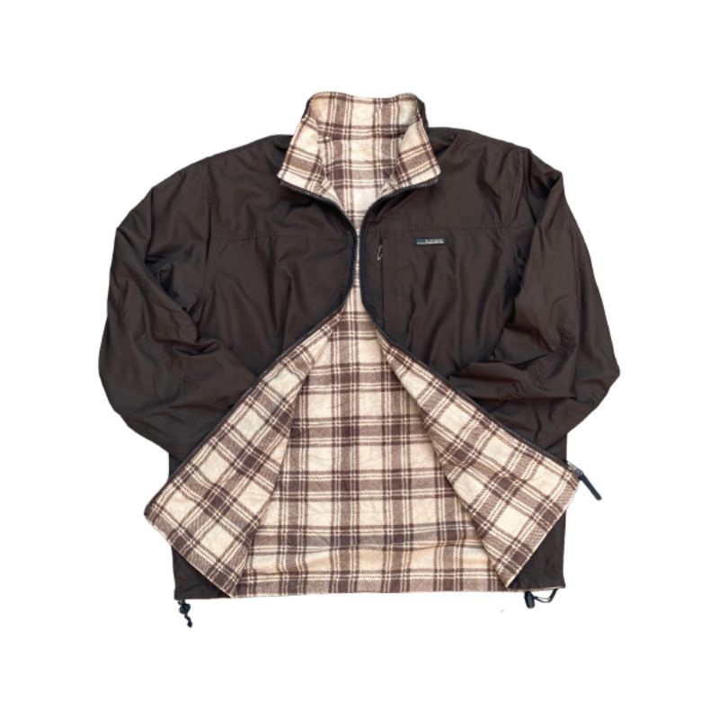 Jaket Konpres Bobal Dark Brown L Second Original Murah