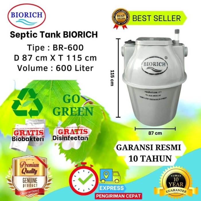 Terbaru Septictank Biofil, Septic Tank Biotech, Septictank Biorich - Best Sale Promo Terlaris