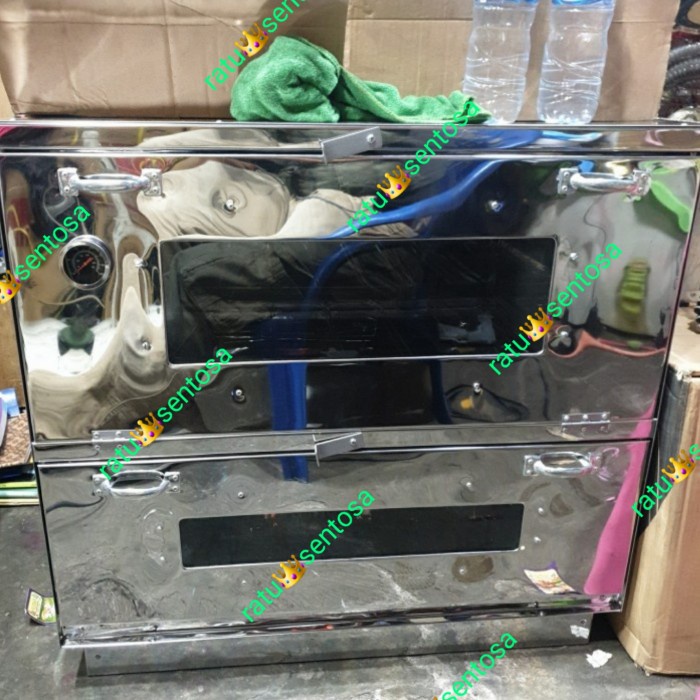 best seller] oven gas stainless steel uk 75 cm via ojol