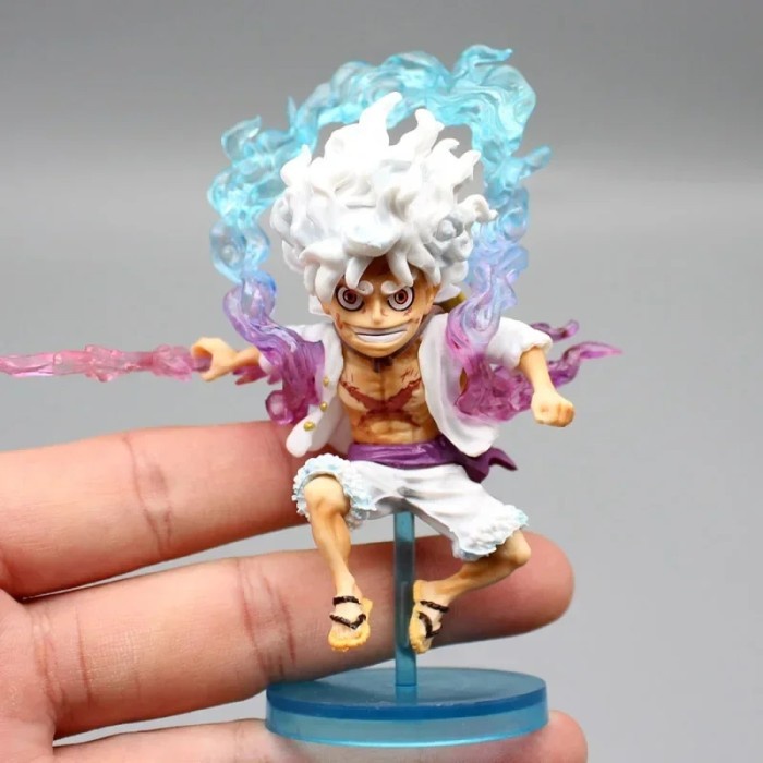 .........] luffy gear 5 chibi figure