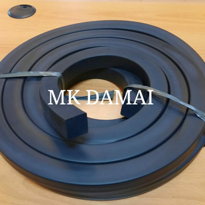 List sponge rubber 15mm x 30mm / Seal karet kotak / Sponge strip