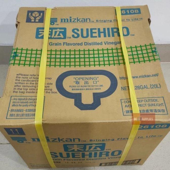 

Zkan Suehiro Su Sushi Vinegar 20L - Rice Vinegar Cuka Beras Sushi Ekspedisi Only