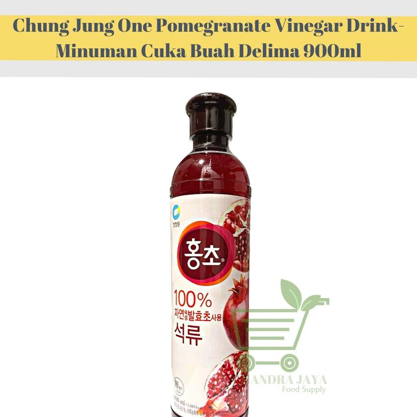 

Hongcho Fruit Vinegar Pomegranate Drink 900Ml - Numan Cuka Delima Chung Jung One