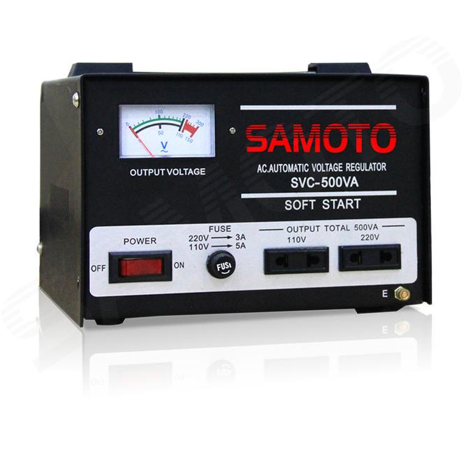 Samoto Stabilizer 500N / 500Va Stavol Listrik Servo Motor Avr