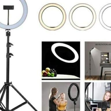 Ring Light Tri / Ring Light / Ring Light Besar / Ring Light / Ring Light 26Cm Tri 2.1 M / Ring Light