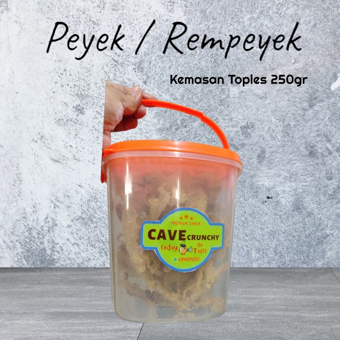 

Peyek / Rempeyek Kemasan Toples 250Gr Best