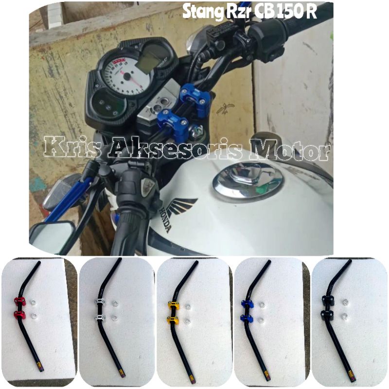 STANG RZR CB 150 R OLD / LAMA DAN RAISER PENINGGI CNC