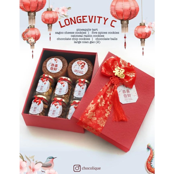 

New Longevity C Hampers Parcel Imlek Limited Edition