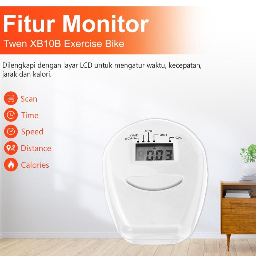 Xbike Twen Xb10B Sepeda Statis Exercise Bike Ter