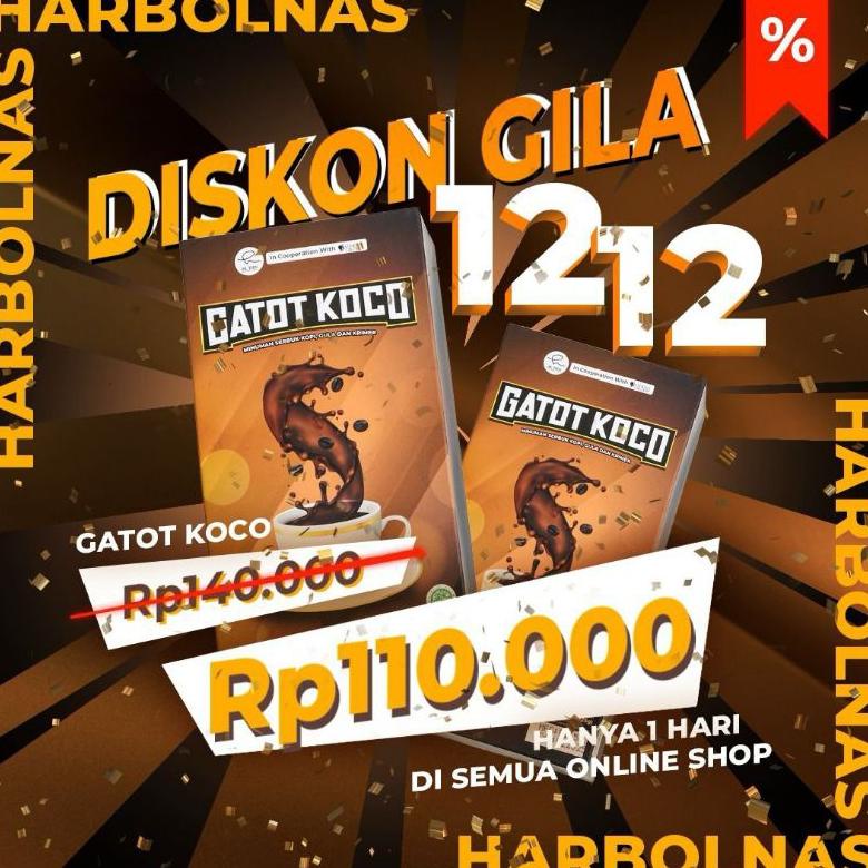 

Kopi Gatot Koco by Dokter Richard Lee 1 Box 5 Sachet