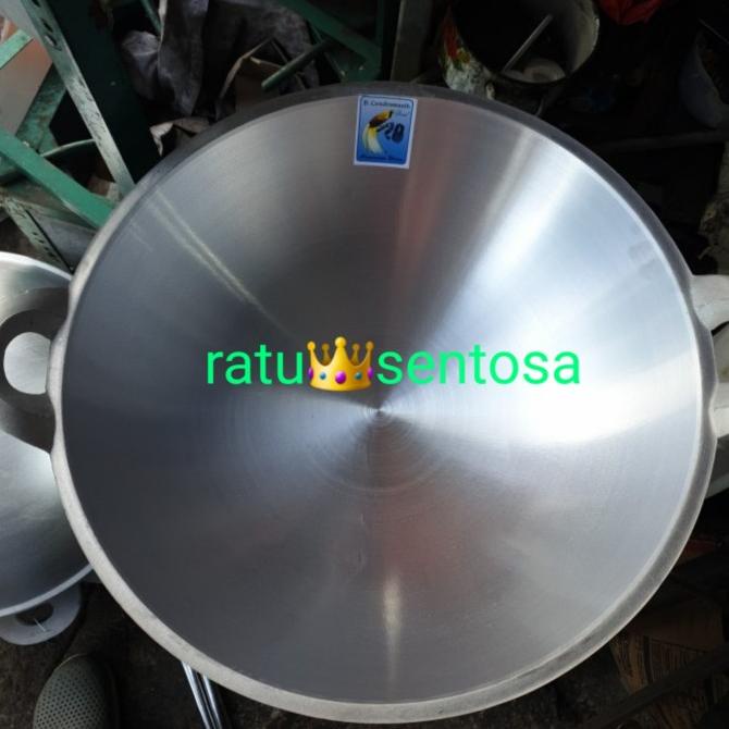 ------] kuali aluminium tebal 20 inch merek cendrawasih