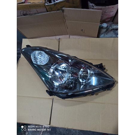 Headlamp Toyota Wish Smoke Original