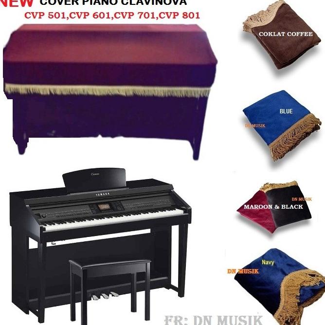 Cover Piano Clavinova Cvp 701,Cvp 601,Cvp 501,Cvp 801