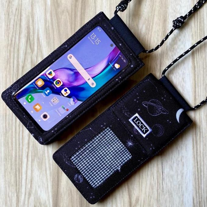 Dompet HP Wanita ID Card Holder dan Uang Selempang Tas HP Wanita Murah