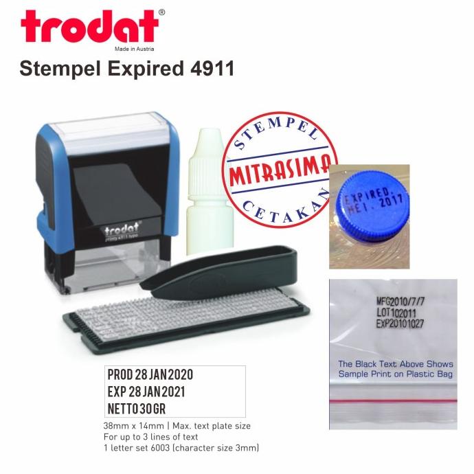 

Stempel Expired Dengan Kode Produksi Atau Format Lain Yang Fleksibel