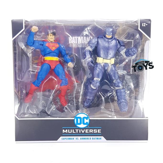 Dc Multiverse Superman Vs Armored Batman Action Figure