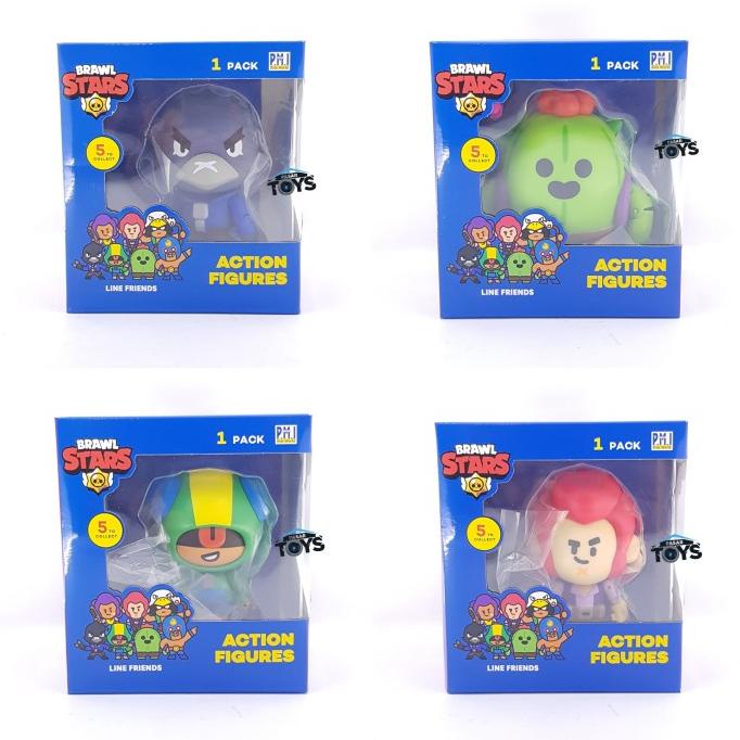 Brawl Stars Action Figure Mainan Action Figure