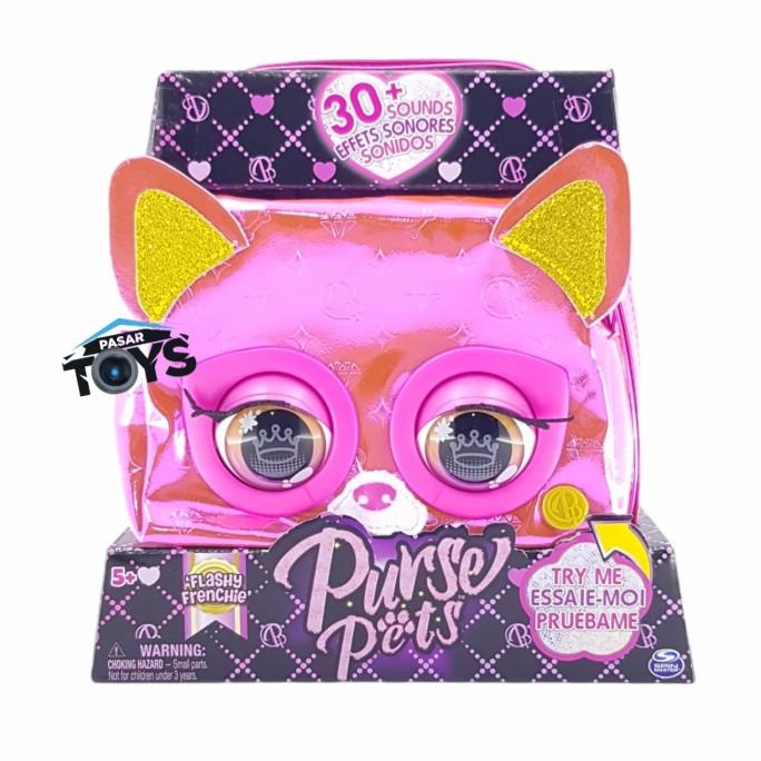 Purse Pets New Metallic Flashy Frenchie