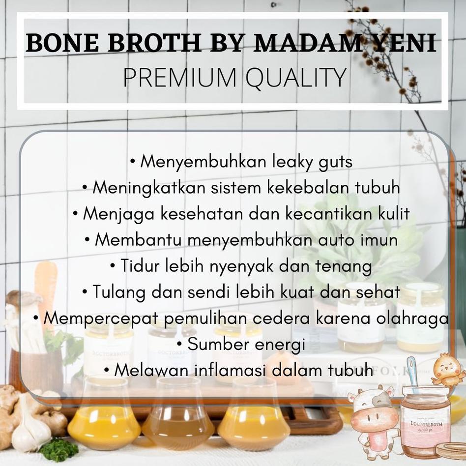

Kaldu Bonebroth Ikan Gabus/Kutuk Doctor Broth