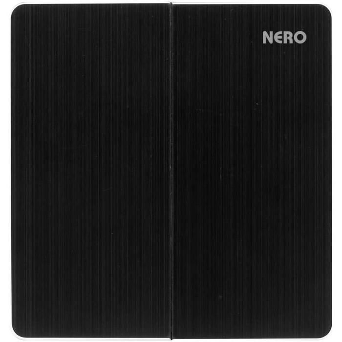 SAKLAR DOUBLE SAKLAR SERI NERO TITANIUM BLACK NERO V111621-B